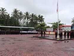 Kapolres Barito Utara Pimpin Upacara dalam Rangka Harkitnas ke-117