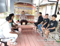 Jum’at Curhat, Polsek Kapuas Tengah Tampung langsung Keluh Kesah Warga Desa Pujon.