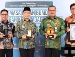 Mantap !!, Lagi Bank Kalbar Raih Golden Champion, Gubernur Kalbar Apresiasi