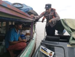 Inovasi Anjeli, Polsek Jajaran Laksanakan Patroli Dan Imbau Keselamatan Dalam Pelayaran