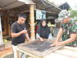 Satgas TMMD ke-124 Kodim 1002/HST Temukan Potensi UMKM Jamu Pinang di Pengambau Hilir Luar