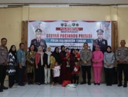 Dukung Program Polda Kalteng, Polres Sukamara Laksanakan Gebyar Posyandu Presisi