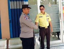 Patroli objek vital ke bank BPD dilakukan personil Polsek Kapuas tengah.