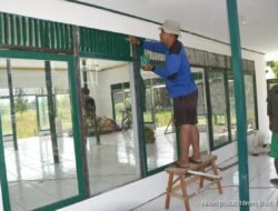 Hampir Rampung, Satgas TMMD Kejar Penyelesaian Rehab Langgar Darussalam
