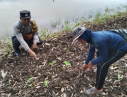 Polsek Basarang Dukung Ketahanan Pangan Untuk Program Makan Bergizi