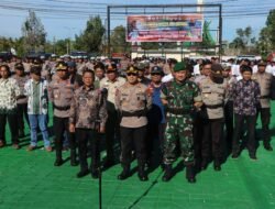 Cek Kesiapan Karhutla, Polres Sukamara Lakukan Apel Gelar Sarpras