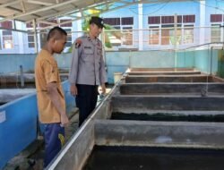 Polsek Pulau Petak Melaksanakan Pengecekan Pemanfaatan Lahan Pekarangan Warga Desa Anjir Palambang