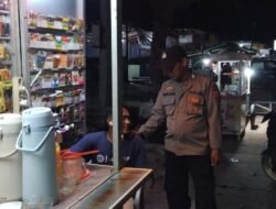 Wujudkan Kamtibmas Kondusif, Polsek Telawang Rutin Melaksanakan Patroli Malam