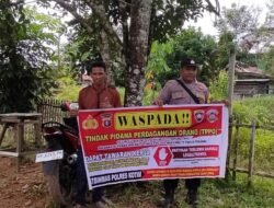 Polsek Cempaga Gelar Sosialisasi TPPO kepada masyarakat