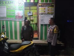 Wujudkan Harkamtibmas Polsek Baamang Gelar Kegiatan Sambang Satkamling di Wilayah Kec. Baamang