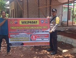 Bhabinkamtibmas polsek Parenggean gelar Sosialisasi TPPO kepada masyarakat di Kel. Parenggean Kec. Parenggean.
