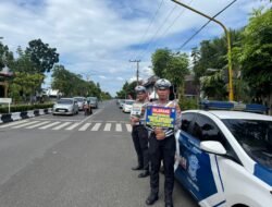 Wujudkan Kamseltibcarlantas Kondusif, Satlantas Polres Kapuas Antisipasi Balapan Liar.