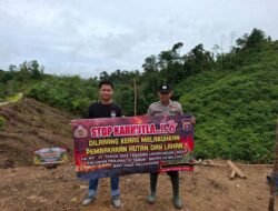 Polsek Laung Tuhup Sosialisasi Bersama Menjaga Hutan Dan Lahan