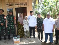 Danrem 101/Antasari Tinjau Langsung Hasil TMMD ke-124 Kodim 1002/HST di Pengambau Hilir Luar