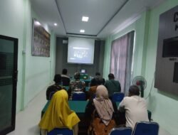 Bersama Keluarga Besar TNI Dandim 1009/Tla Mengikuti Vicon Komsos Tingkat Pusat