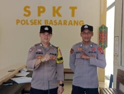 Tingkatkan Kewaspadaan Personil Polsek Basarang Giat Siaga Mako