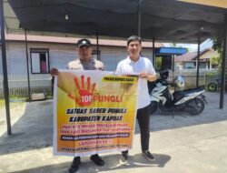 Menghindari Penyalahgunaan Dana , Anggota Polsek Kapuas Barat Sosialisasikan Saber Pungli