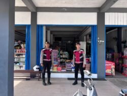 Sat Samapta Polres Sukamara Rutin Patroli Dialogis di Sekitar Toko-Toko