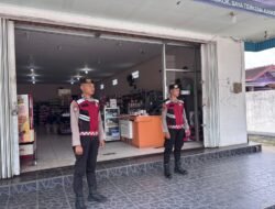 Polres Sukamara Laksanakan Patroli Pagi di Area Pertokoan
