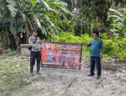 Cegah Karhutla,  Polsek Parenggean Tingkatkan Sosialisasi Karhutla di Kawasan Kelurahan parenggean.