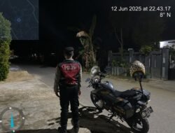 SATSAMAPTA POLRES BARITO UTARA CEGAH AKSI PREMANISME MELALUI PATROLI MALAM