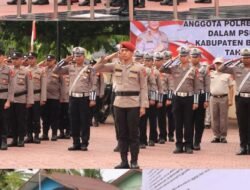 Polres Barito Utara Gelar Apel Deklarasi Netralitas Jelang PSU Pilkada 2024