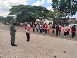 Jelang Agustus Babinsa Jajaran Kodim 1009/Tla Mulai Siapkan Pasukan Pengibar Bendera Tingkat Kecamatan
