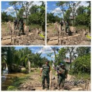 Dansatgas TMMD ke-125 Kodim 1007/Banjarmasin Tinjau Progres Pembangunan Jalan di Mantuil