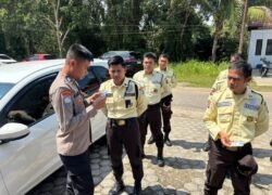 Tingkatkan Profesionalisme, Ditbinmas Polda Kalteng Lakukan Pembinaan dan Pengecekan Satpam dan Polsus di Polres Mura