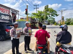 Wujudkan Kamseltibcarlantas Kondusif, Satlantas Polres Kapuas Antisipasi Balapan Liar.