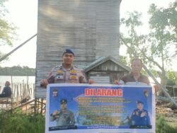 Cegah Illegal Fishing, Satpolairud Polres Kapuas Imbau Hal Ini Pada Warga Pesisir DAS Kapuas