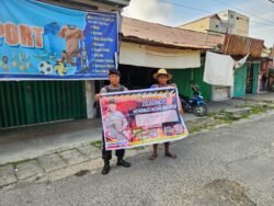 Polsek KP. Mentaya Menghimbau Warga tentang Pencegahan Karhutla di Ikon Jelawat