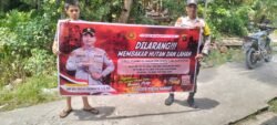 Antisipasi Karhutla Polsek Pulau Hanaut gencar Sosialisasikan Cegah Karhutla di Desa