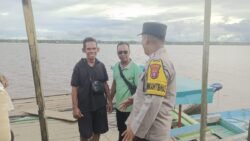 Ciptakan kamtibmas yang aman Personel Polsek Pulau Hanaut Laksanakan Patroli Rawan Pagi