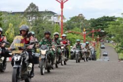 Operasi Aman Nusa I, Polres Mura Gelar Patroli Skala Besar Pastikan Situasi Aman dan Kondusif