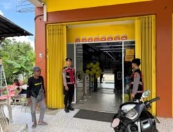 Patroli Kewilayahan, Sat Samapta Polres Murung Raya Sambang Pusat Perbelanjaan