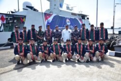KRI Kujang-642 Tiba di Satrol Kodaeral XII, Tuntaskan Misi Ekspedisi Rupiah Berdaulat 2025