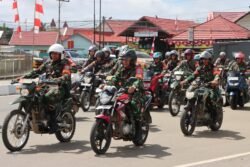 Aparat Gabungan Patroli Skala Besar Di Murung Raya, Pastikan Situasi Aman Dan Kondusif
