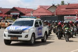 Cegah Adanya Potensi Demo Warga, Polres Murung Raya Gelar Patroli Skala Besar