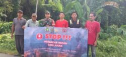 Babinsa Banua Lawas Terus Galakkan Sosialisasi Bahaya Karhutla