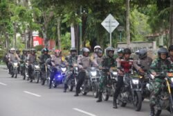 Ciptakan Keamanan Wilayah, TNI-Polri Tabalong Laksanakan Patroli Skala Besar