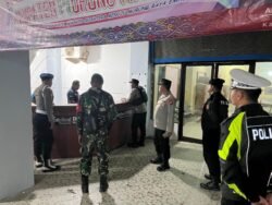 Patroli Malam Hari, Gabungan TNI-Polri Cegah Aksi Kriminal Di Perkantoran Murung Raya