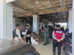 Aparat Gabungan TNI-Polri Patroli Obyek Vital Di Murung Raya, Pastikan Situasi Aman Dan Kondusif