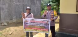 Bhabin Polsek Permata Intan Ajak Warga Cegah Terjadinya Karhutla