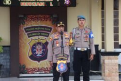 Kapolres Murung Raya Pimpin Apel Siaga Satu Antisipasi Gangguan Kamtibmas Saat Ini