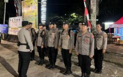 Polres Murung Raya Turunkan Puluhan Personel Amankan Penutupan STQ Ke-XII Tingkat Kabupaten