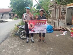 Personel Polsek Karau Kuala Sosialisasikan  peraturan Presiden nomor 87 tahun 2016 Dengan Warga