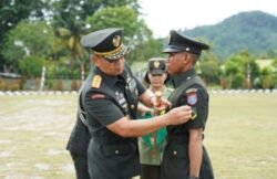 Titik Awal Pengabdian, Pangdam XII/Tpr Lantik 224 Bintara Muda Lulusan Dikmaba Infanteri TNI AD 2025