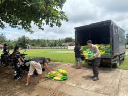 Polres Murung Raya dan Bulog Kolaborasi Dalam Melaksanakan Gerakan Pangan Murah
