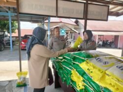 Gerakan Pangan Murah, Melalui Polsek Jajaran, Polres Murung Raya Pastikan Pasokan Beras Stabil